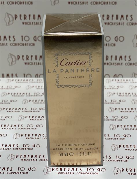 cartier la panthere 50ml|cartier body lotion la panthere.